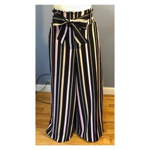 Wide-Leg Dress Pants